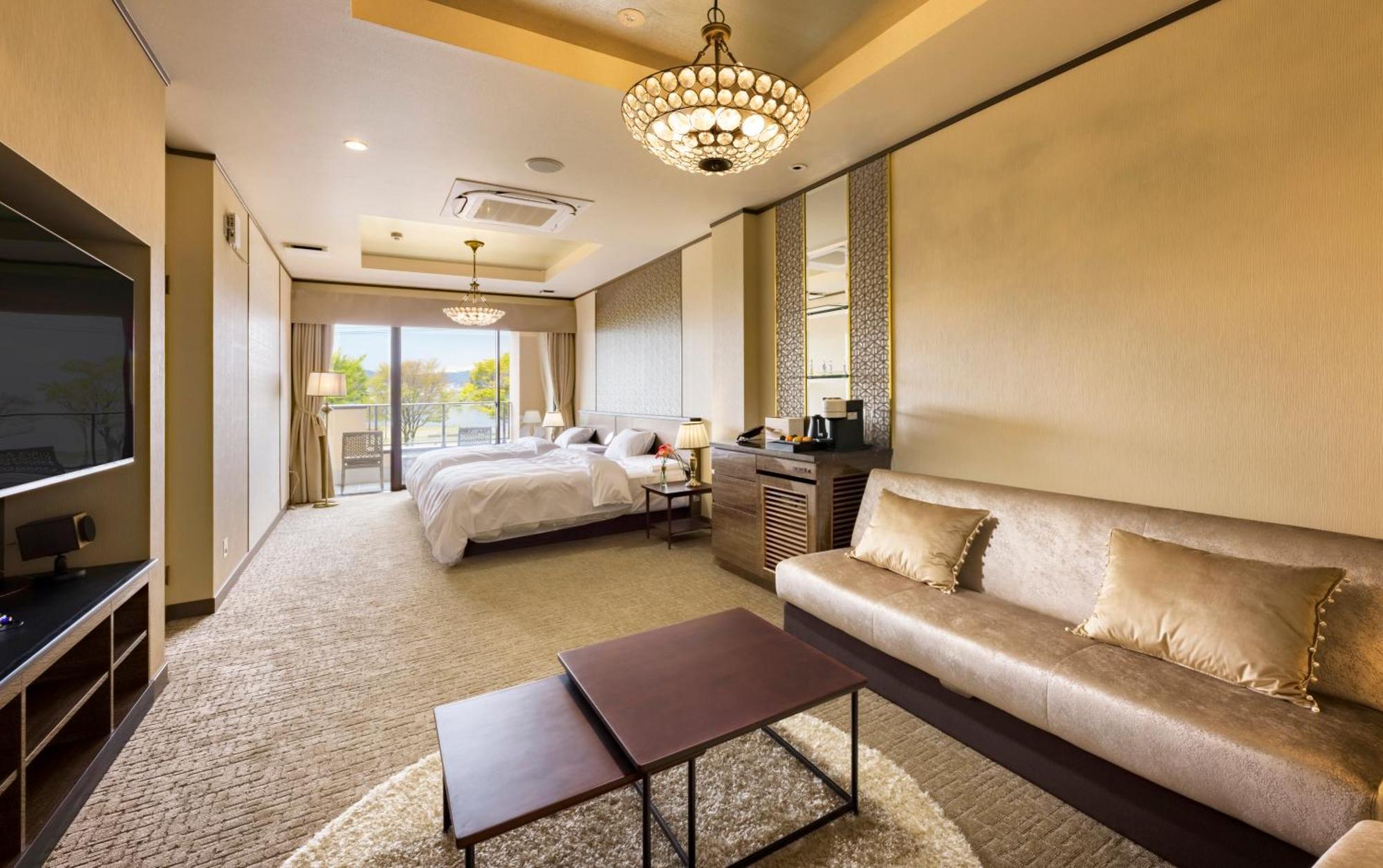 Katakura Silk Hotel Suwa  Bagian luar foto